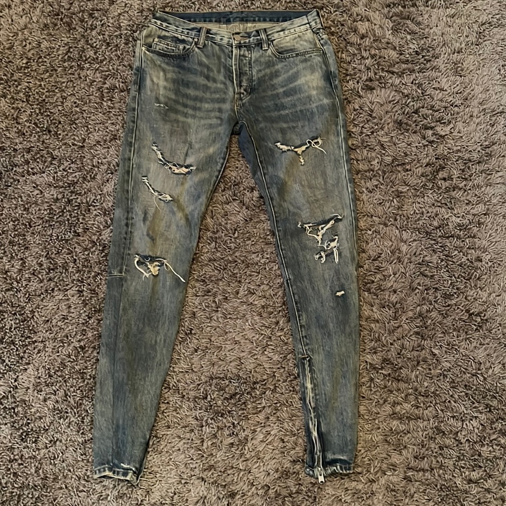 Mens MnmI Slim Straight Jeans